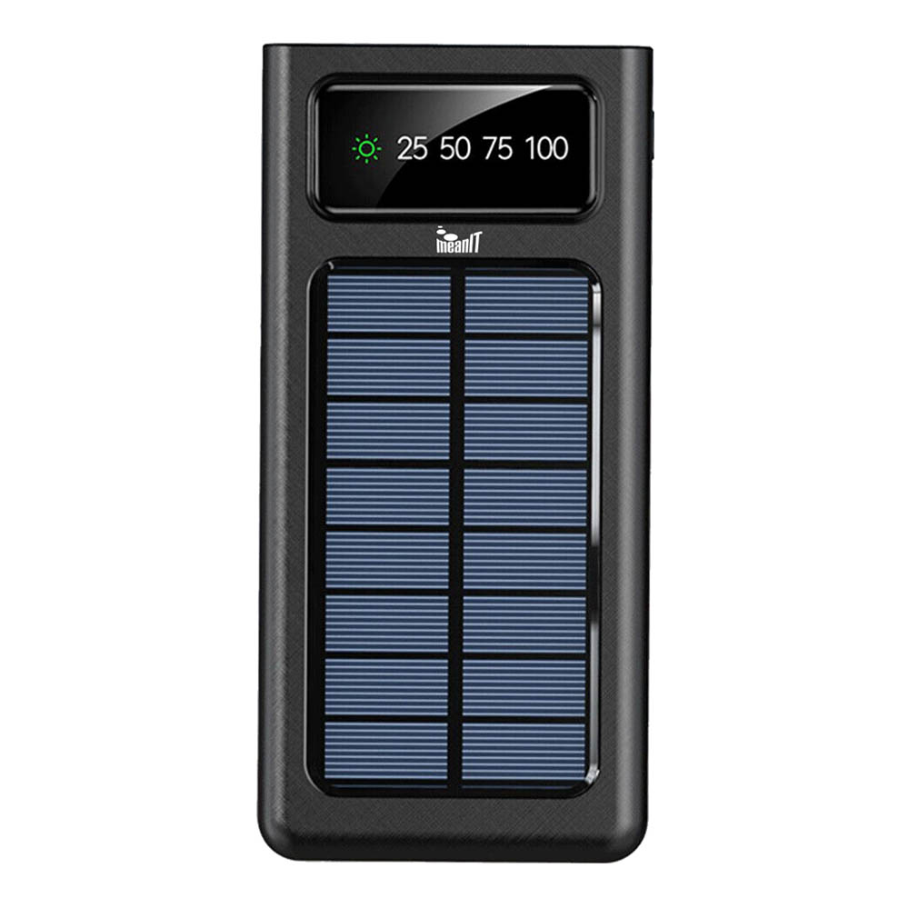 MeanIT solarni punjač prijenosni za mobitele + svjetiljka