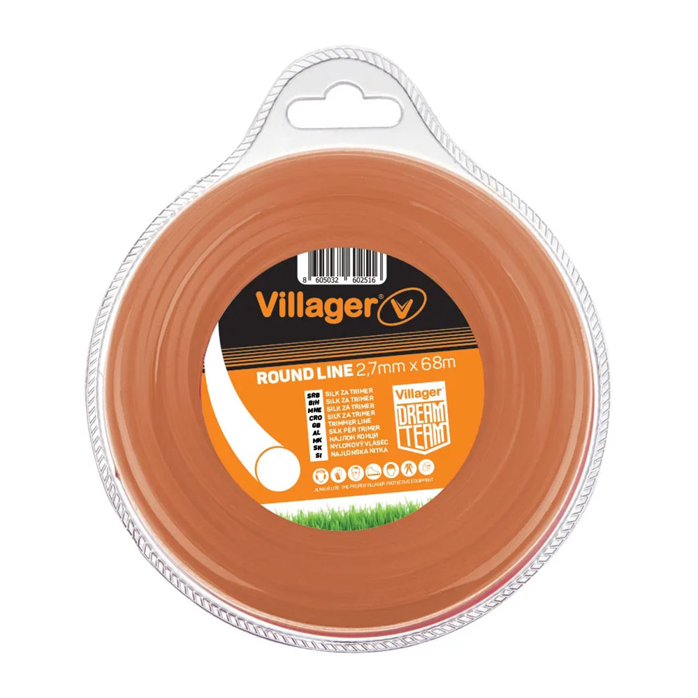 Villager silk za trimer 2.7mm x 68m okrugla nit