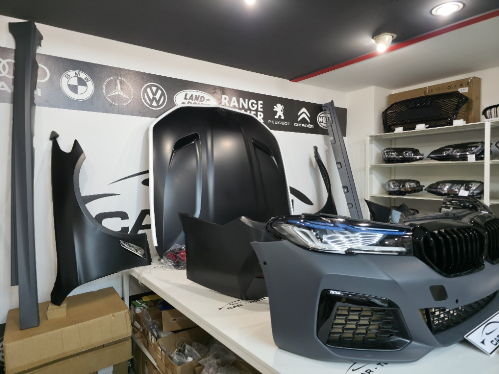 BMW F10 BODY KIT KOMPLETAN G30 LCI KONVERZIJA ZA CITAVO AUTO