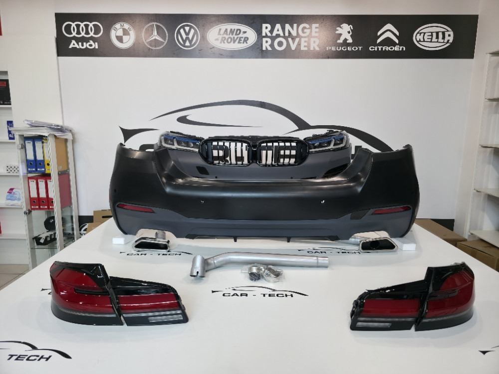 BMW F10 BODY KIT KOMPLETAN G30 LCI KONVERZIJA ZA CITAVO AUTO