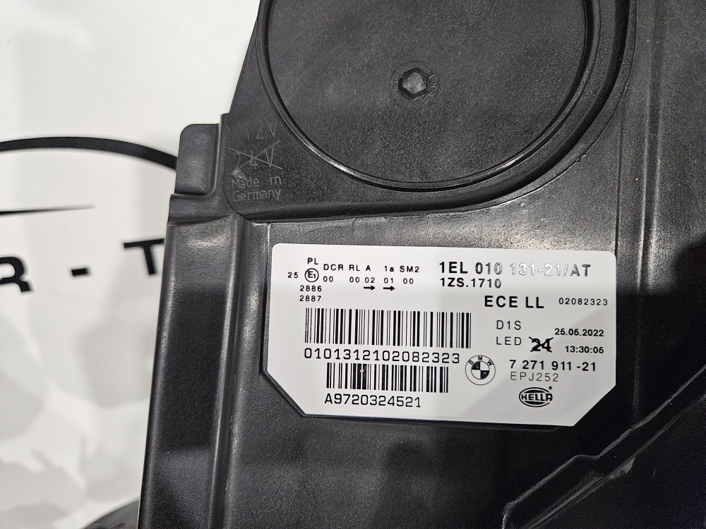 Far BMW 5 F10 F11 2010-2013 Hella 7 271 911-21