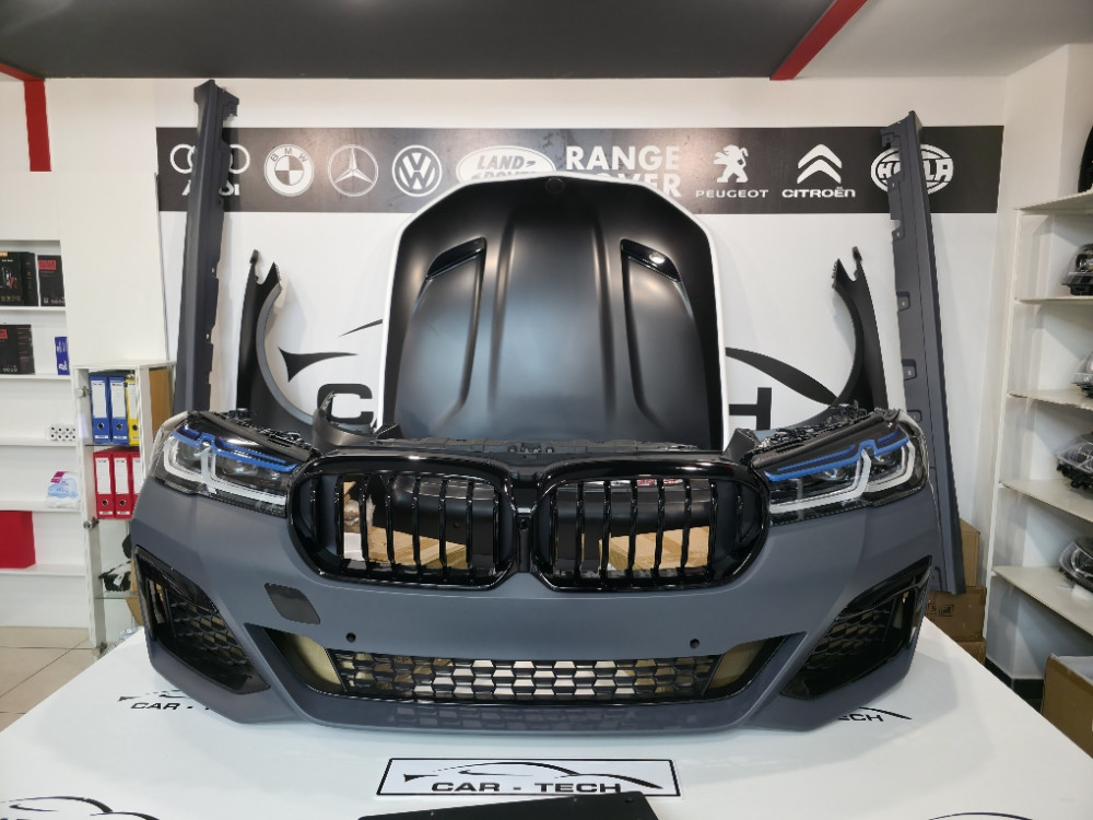 BMW F10 BODY KIT KOMPLETAN G30 LCI KONVERZIJA ZA CITAVO AUTO