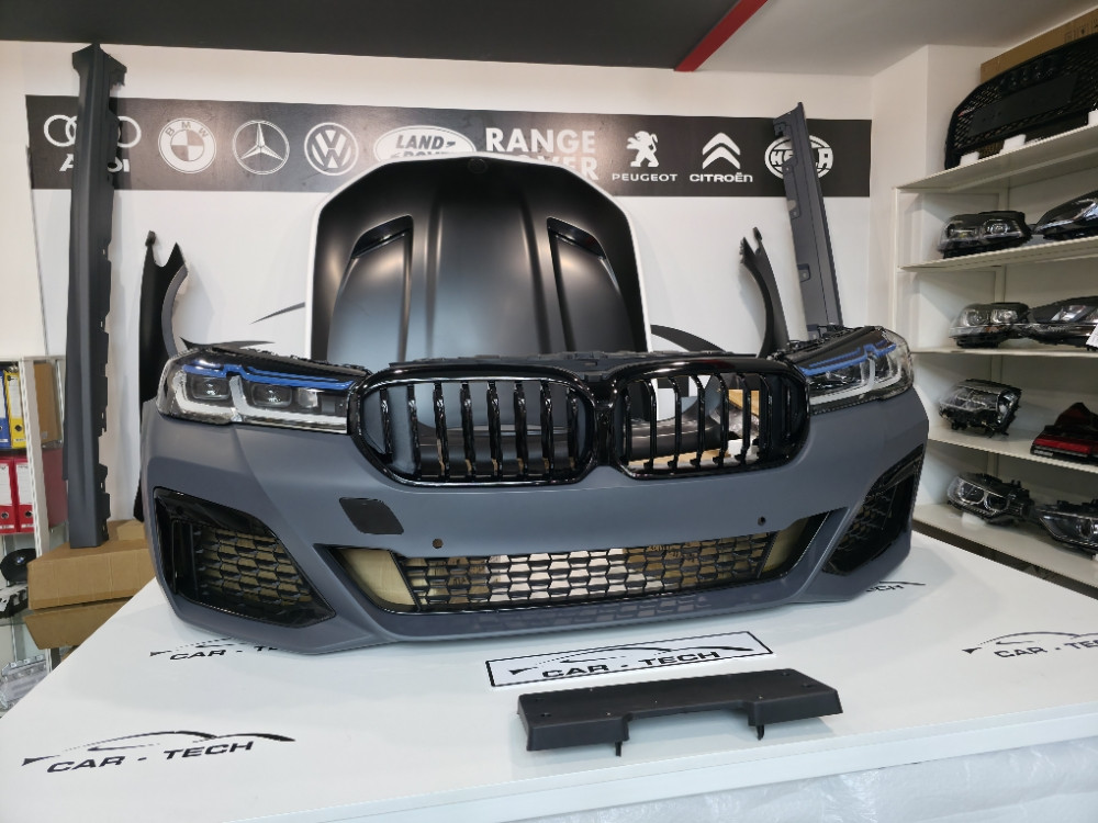 BMW F10 BODY KIT KOMPLETAN G30 LCI KONVERZIJA ZA CITAVO AUTO