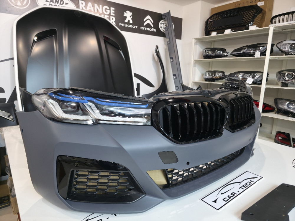 BMW F10 BODY KIT KOMPLETAN G30 LCI KONVERZIJA ZA CITAVO AUTO