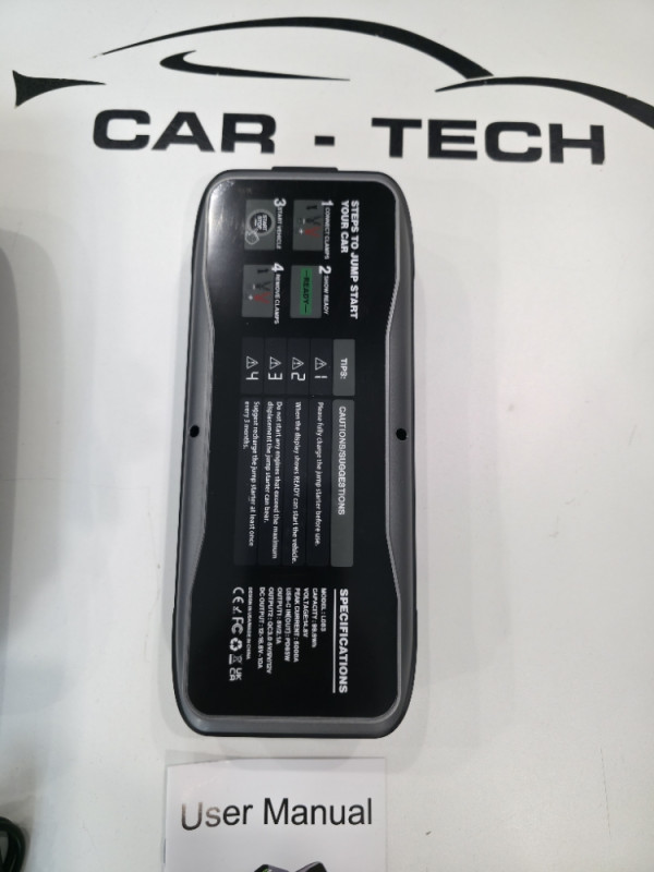 Booster za klemanje Buster 12V 6000A 27000mAh, garancija