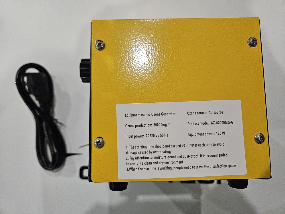 Ozon Generator 120W 60 g/h za uklanjanje mirisa dezinfekciju