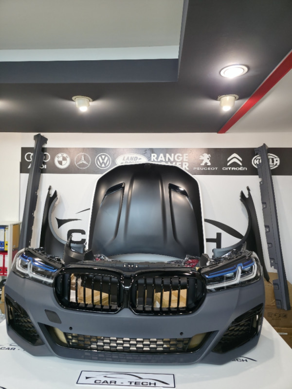 BMW F10 BODY KIT KOMPLETAN G30 LCI KONVERZIJA ZA CITAVO AUTO