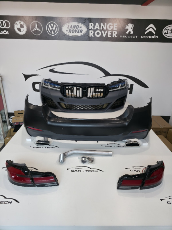 BMW F10 BODY KIT KOMPLETAN G30 LCI KONVERZIJA ZA CITAVO AUTO