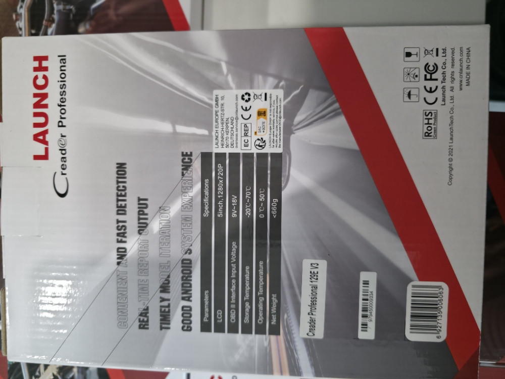Dijagnostika Launch Professional 129E V3 Profesionalna NOVO