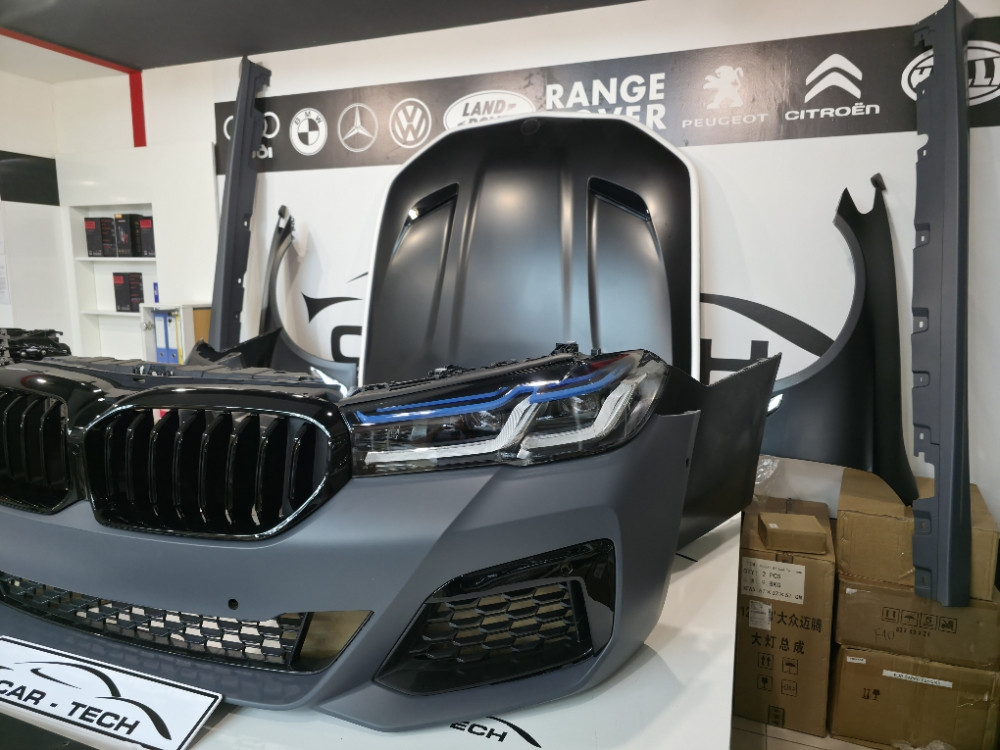 BMW F10 BODY KIT KOMPLETAN G30 LCI KONVERZIJA ZA CITAVO AUTO