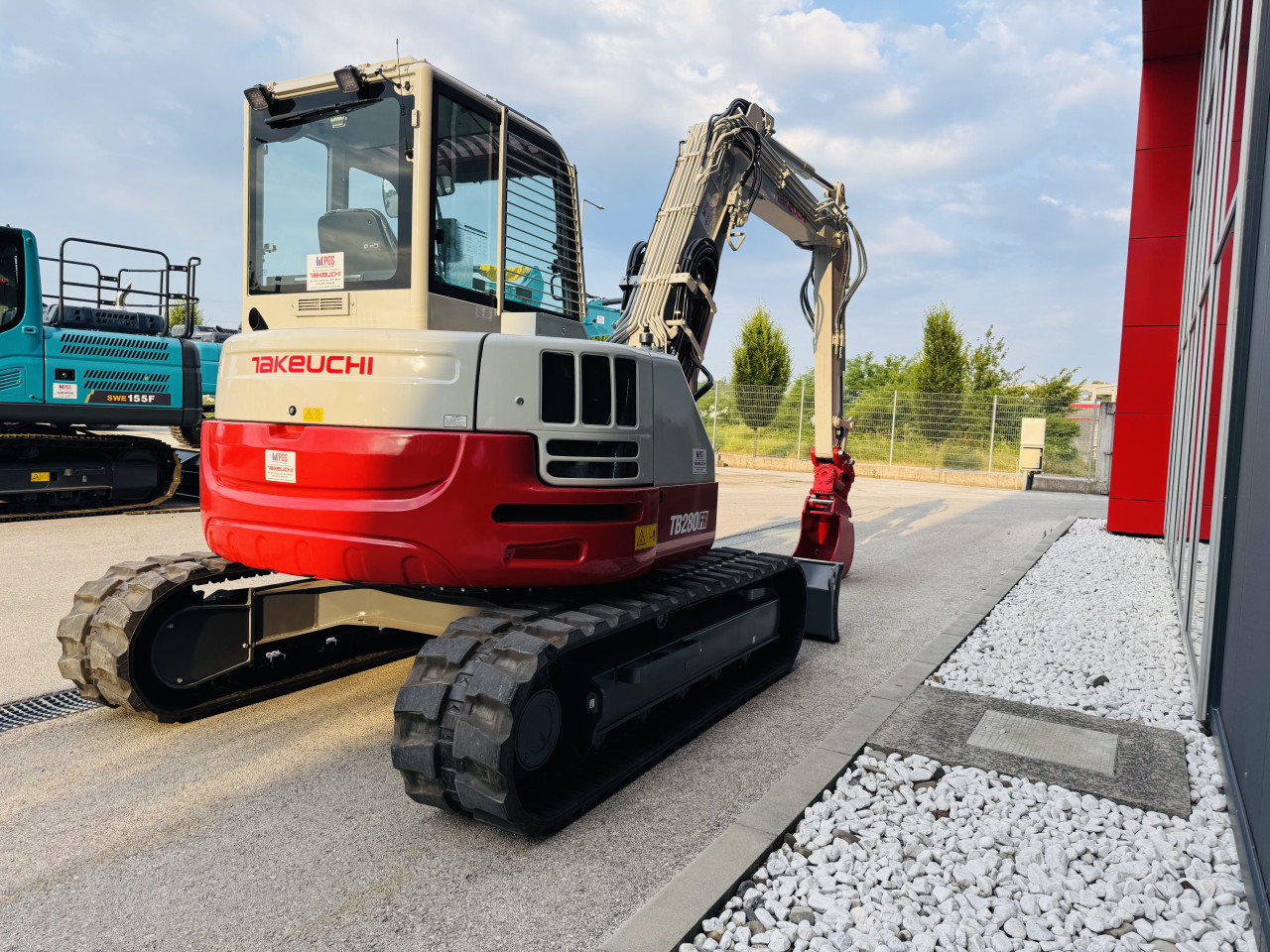 Mini Bager Gusjenicar Takeuchi TB280FR