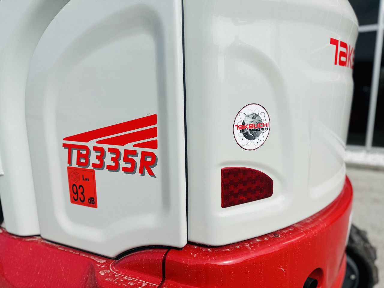 Mini Bager Gusjenicar TAKEUCHI TB335R new new