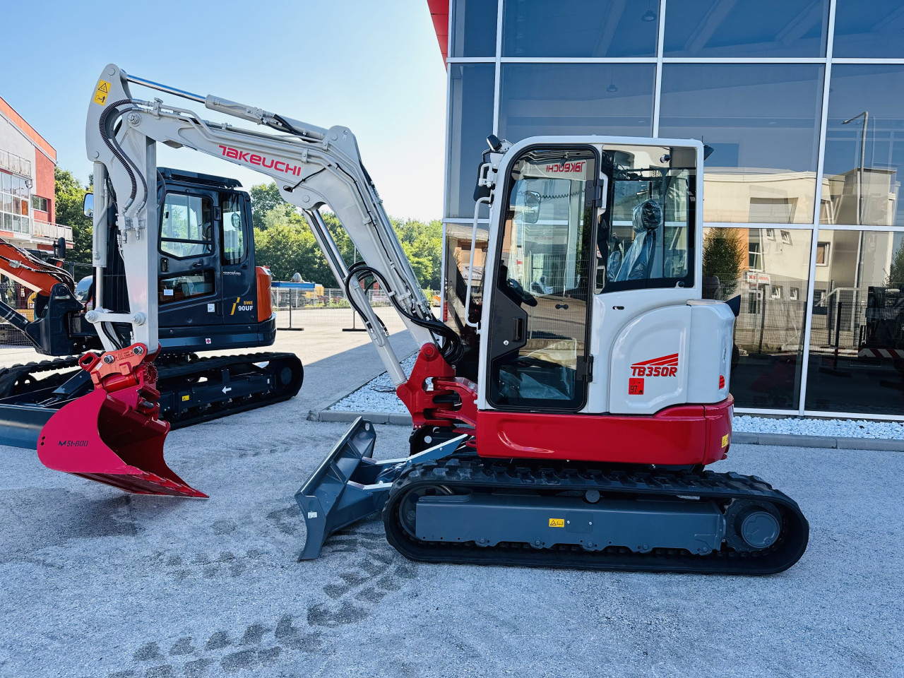 Mini Bager Gusjenicar Takeuchi TB350R