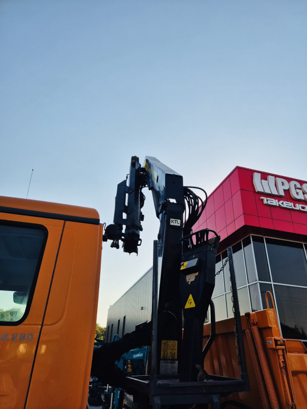 Kamion Man 18290 Kiper Kran 4X2 Spera