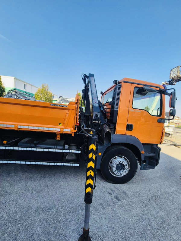 Kamion Man 18290 Kiper Kran 4X2 Spera
