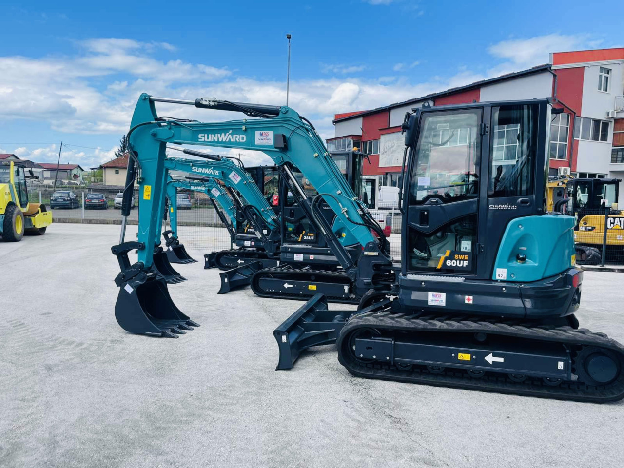 Mini Bager Gusjenicar Sunward SWW60UF PGS