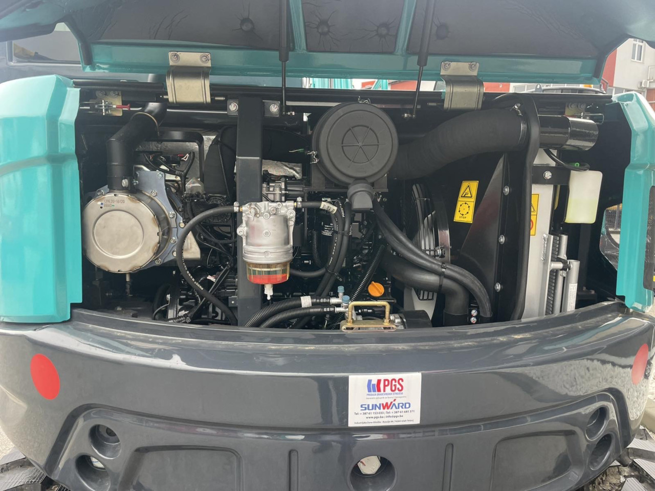 Mini Bager Gusjenicar SUNWARD SWE90UF 9 TONA
