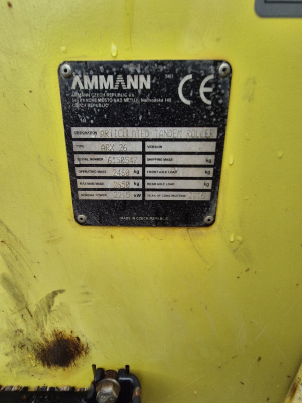 Valjak Amman ARX26