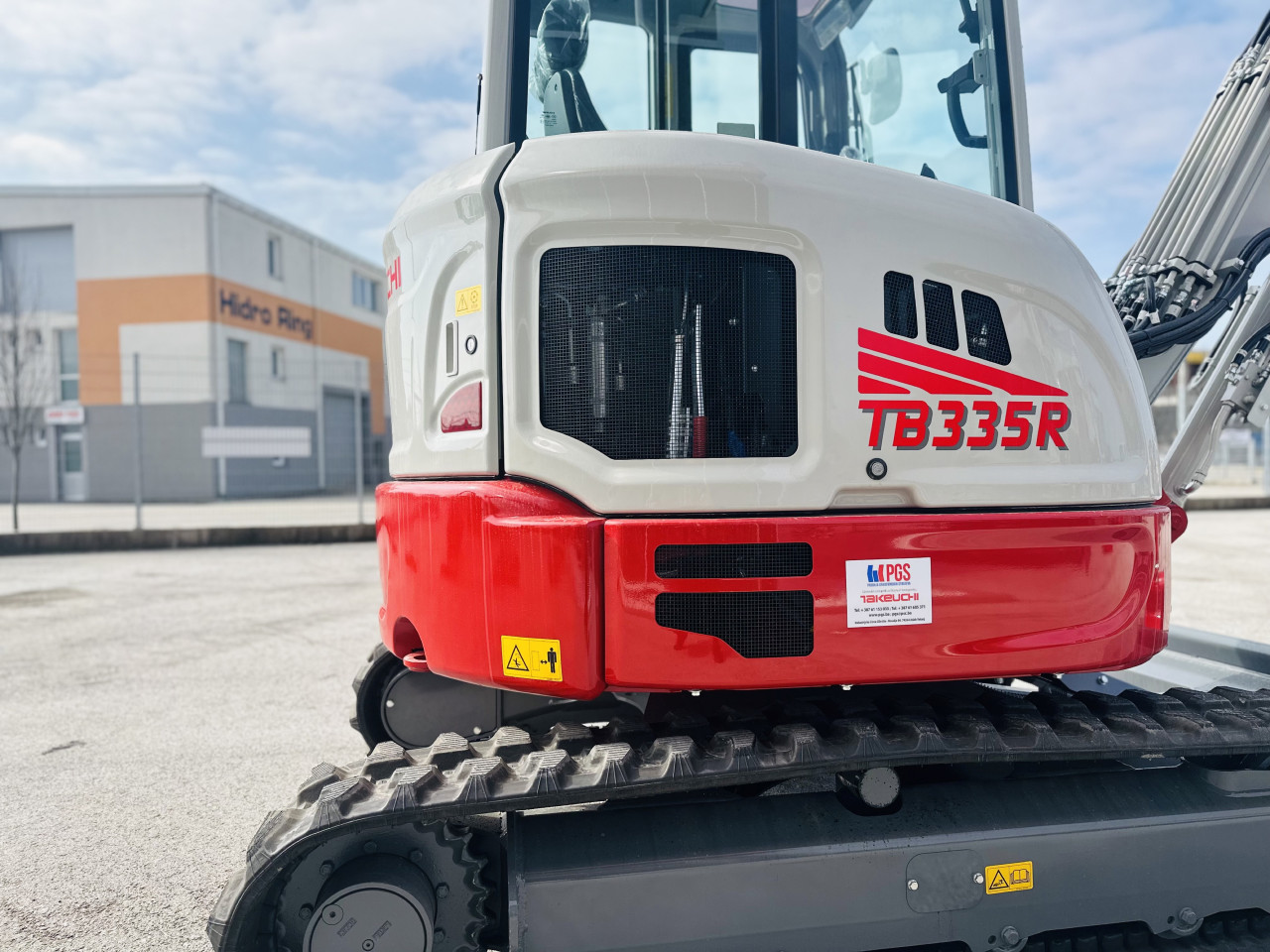 Mini Bager Gusjenicar TAKEUCHI TB335R new new