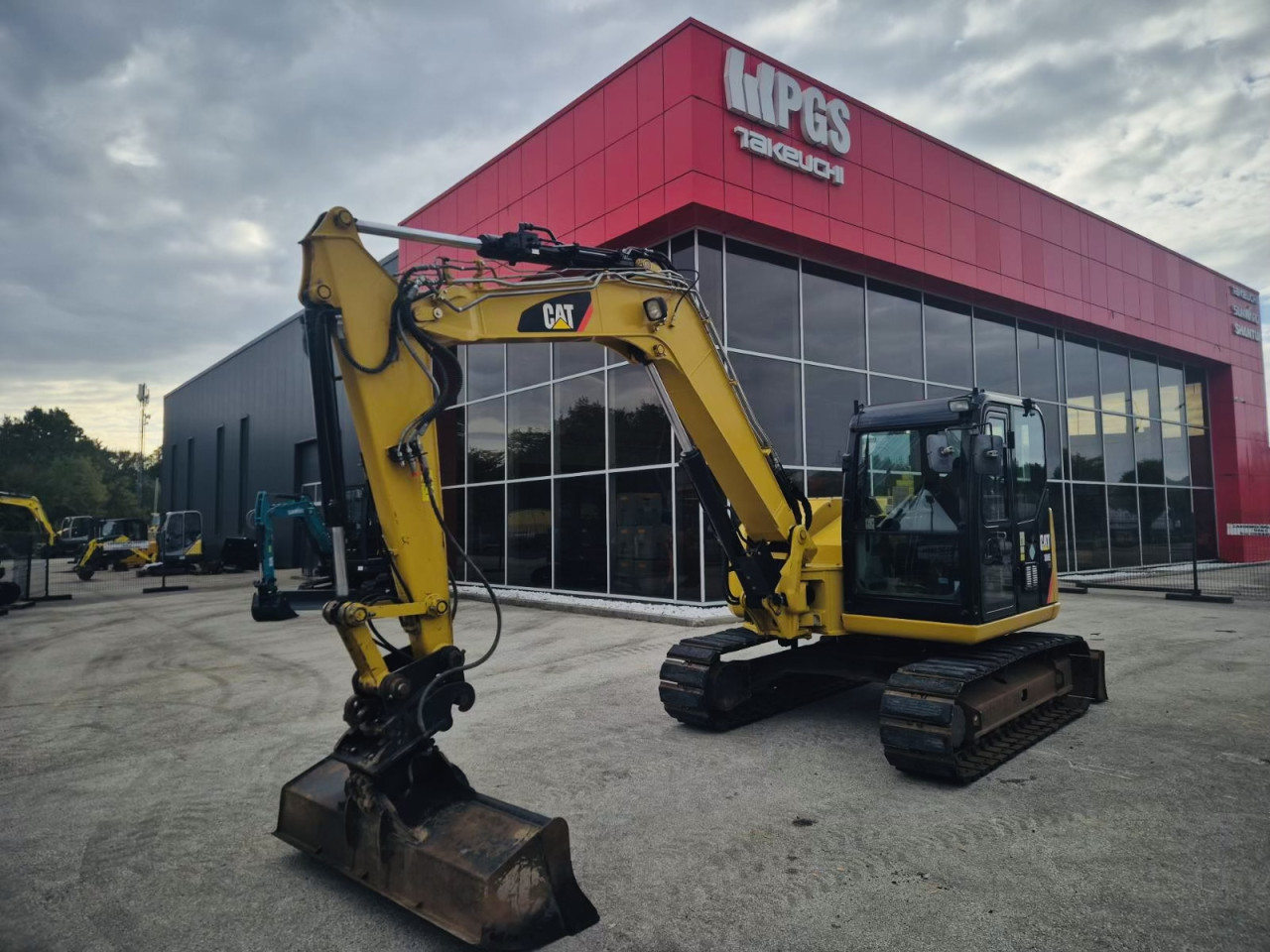 Mini Bager Caterpillar 308E