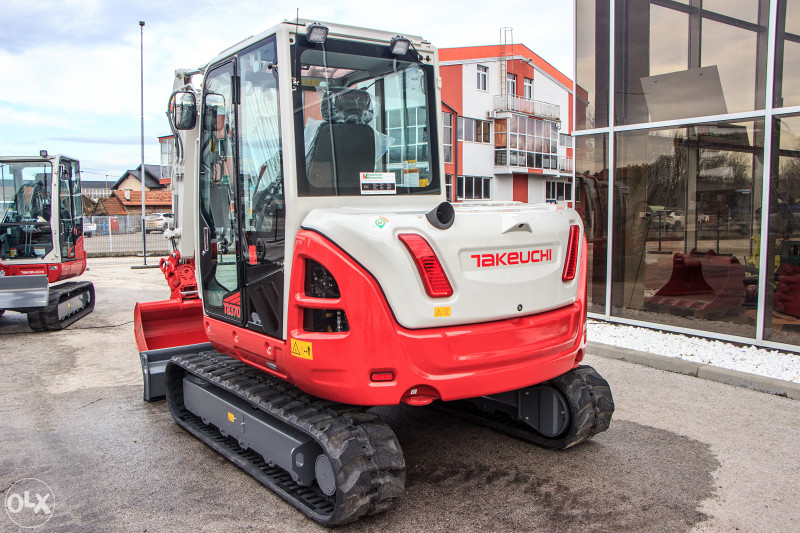 Mini Bager Gusjenicar TAKEUCHI TB370 NEW
