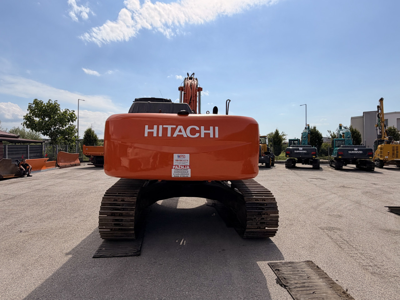 BAGER Gusjenicar HITACI ZX280LCH-3