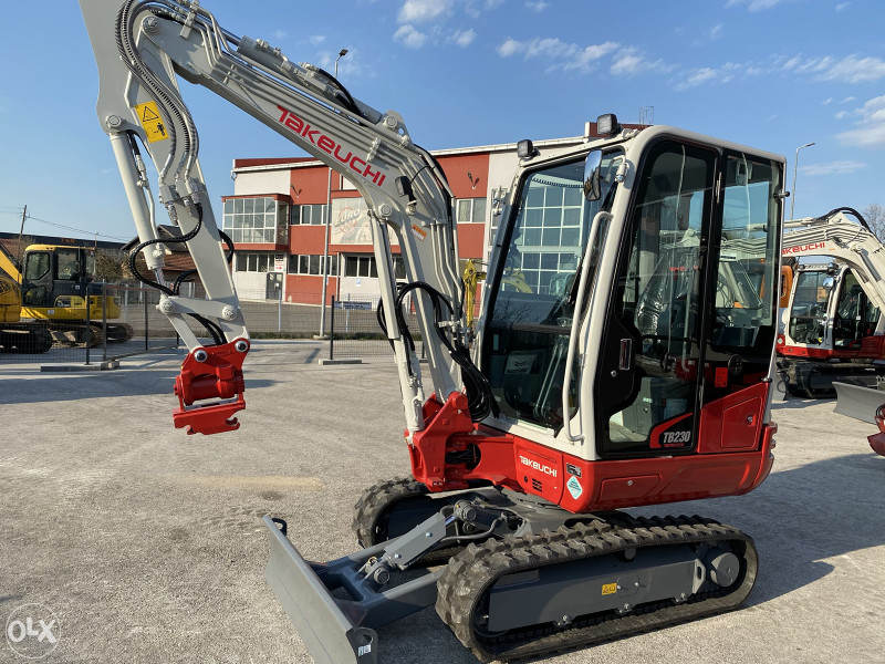 Mini Bager Gusjenicar TAKEUCHI TB230 ODMAH DOSTUPNO