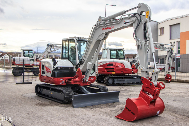Mini Bager Gusjenicar TAKEUCHI TB370 NEW