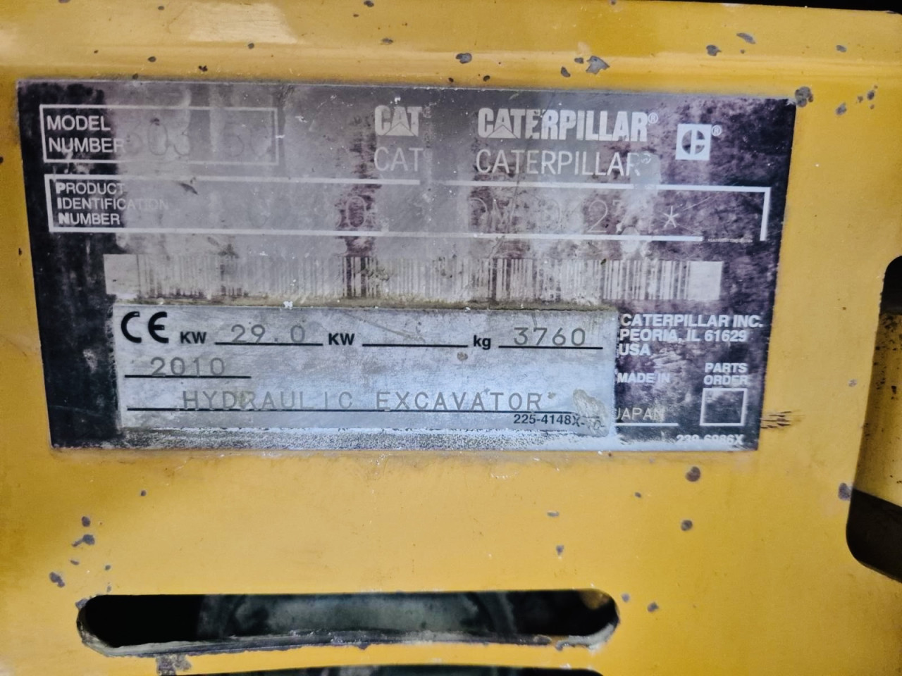 Mini Bager Caterpillar 303,5C CR