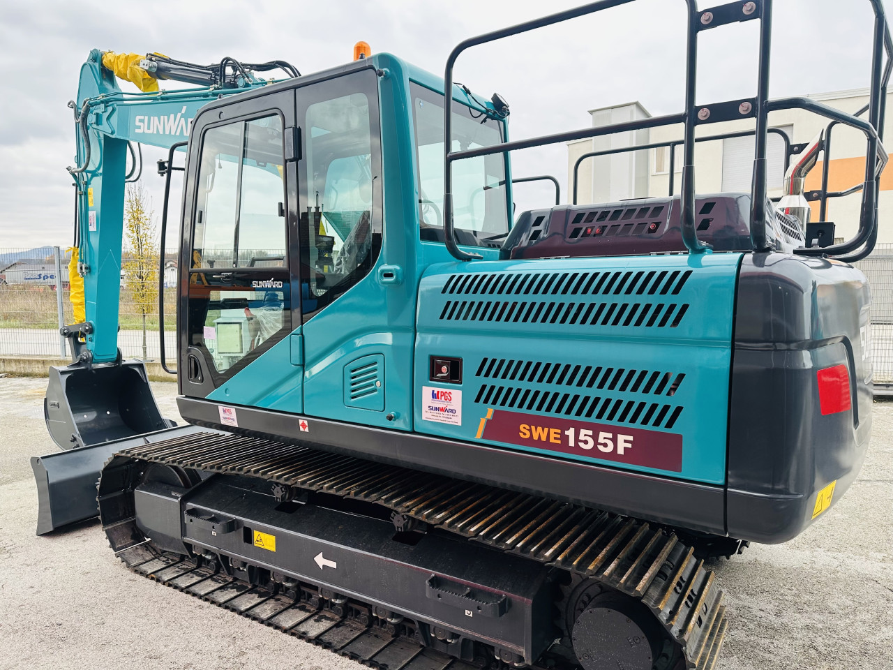 Mini Bager Gusjenicar Sunward SWE155F 16 TONA