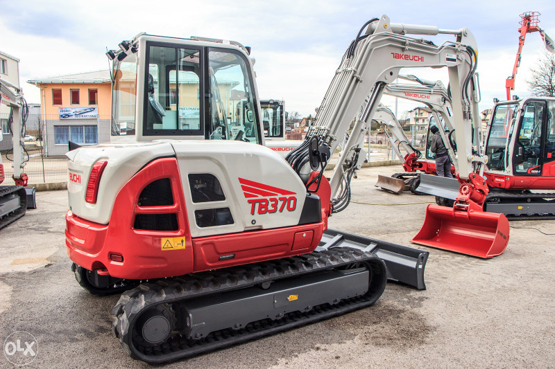 Mini Bager Gusjenicar TAKEUCHI TB370 NEW