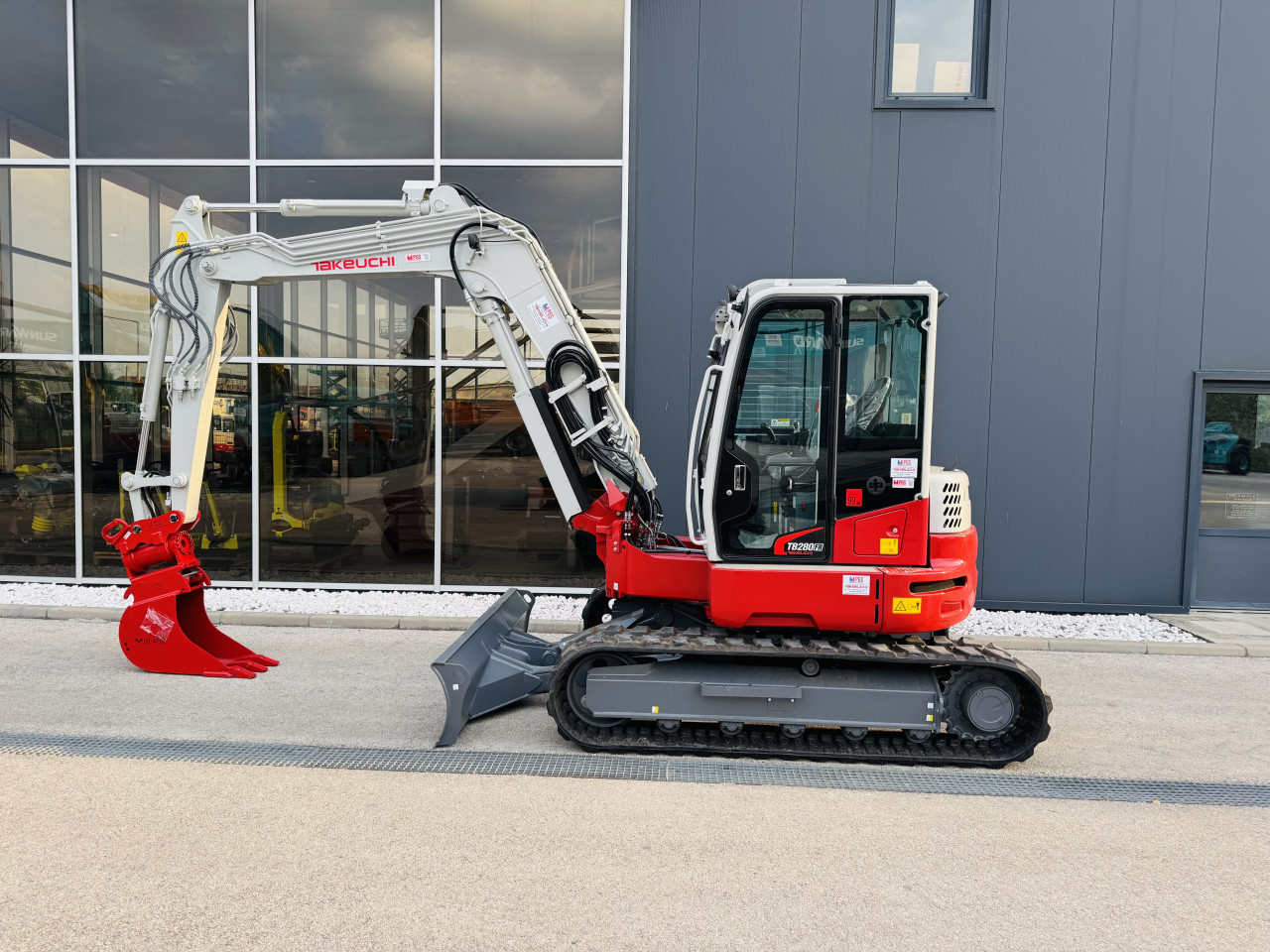 Mini Bager Gusjenicar Takeuchi TB280FR