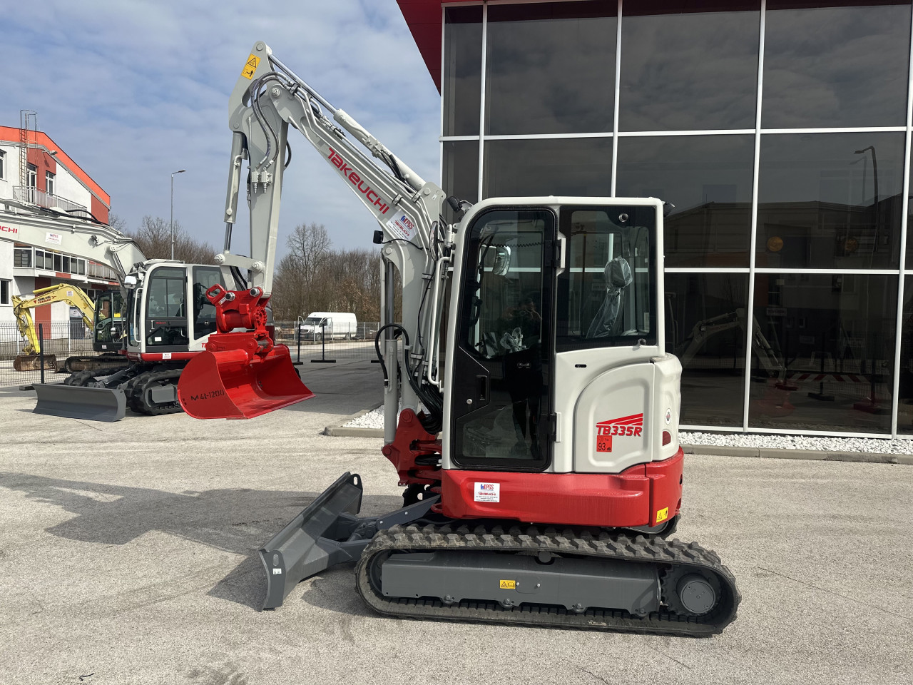 Mini Bager Gusjenicar TAKEUCHI TB335R new new
