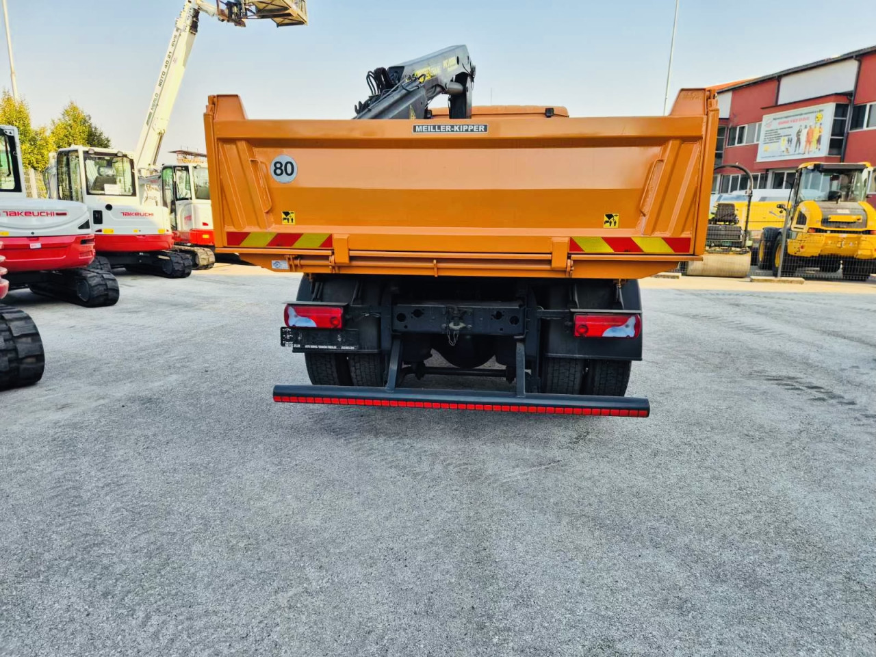 Kamion Man 18290 Kiper Kran 4X2 Spera