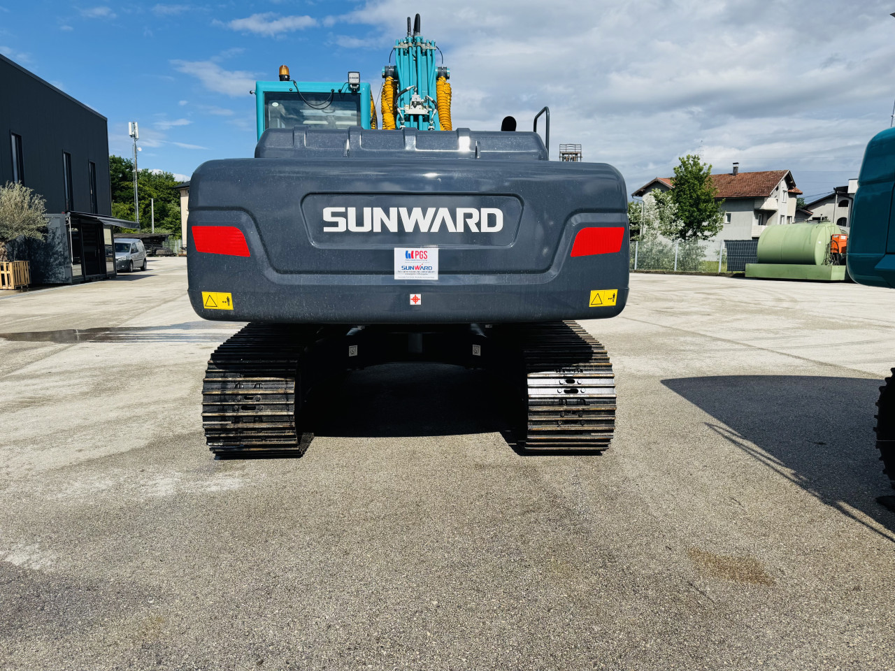 Bager Gusjenicar Sunward SWE210E 22 tone