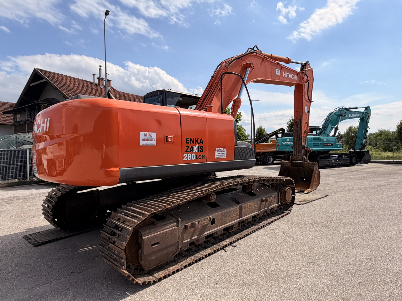 BAGER Gusjenicar HITACI ZX280LCH-3