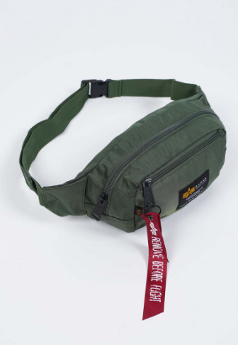 Torbica, ALPHA IND. Crew Waist Bag - sage green