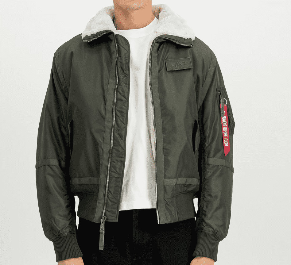 Jakna, ALPHA B-15 III TT Two Tone - Dark olive