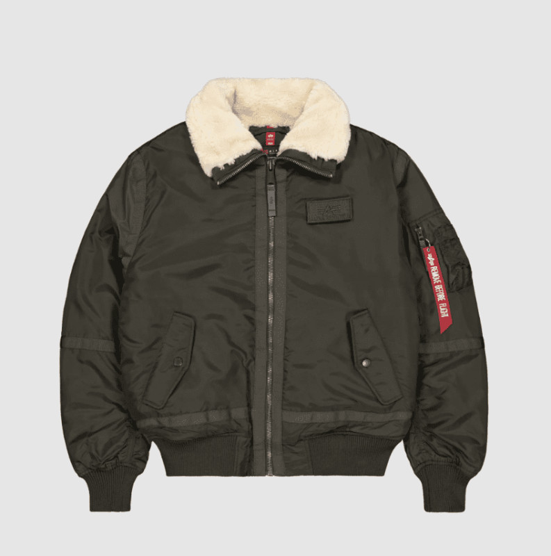 Jakna, ALPHA B-15 III TT Two Tone - Dark olive