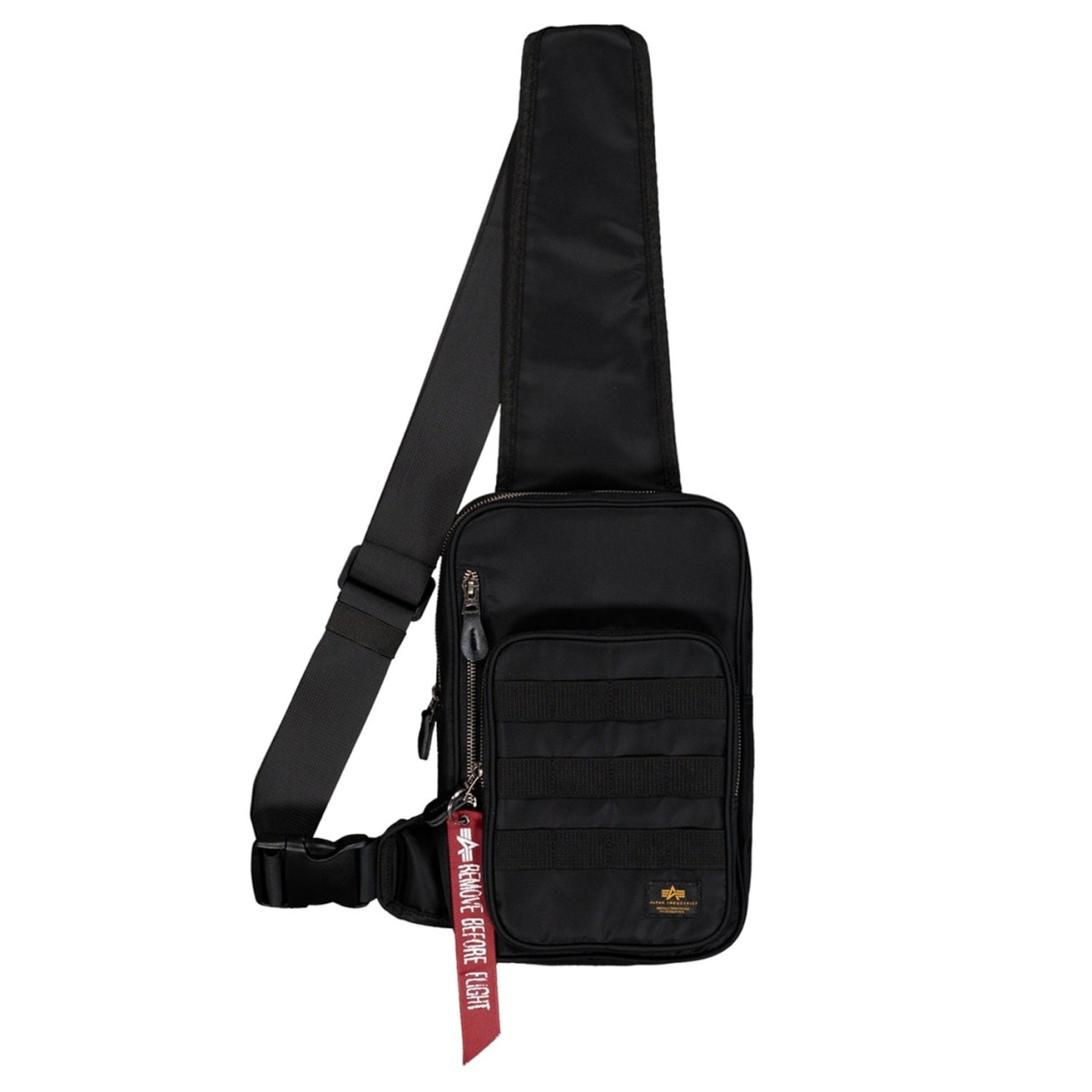 Torbica, ALPHA Label Sling Bag black