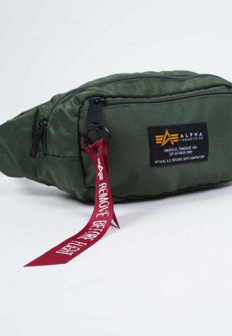 Torbica, ALPHA IND. Crew Waist Bag - sage green