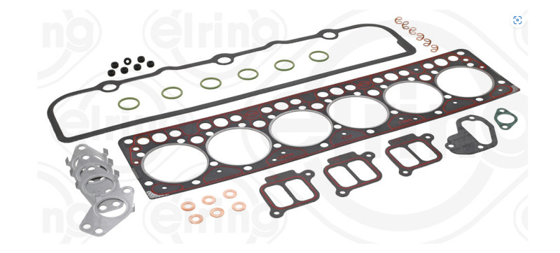 Mercedes 814 Set dihtunga glave ELRING VICTOR REINZ