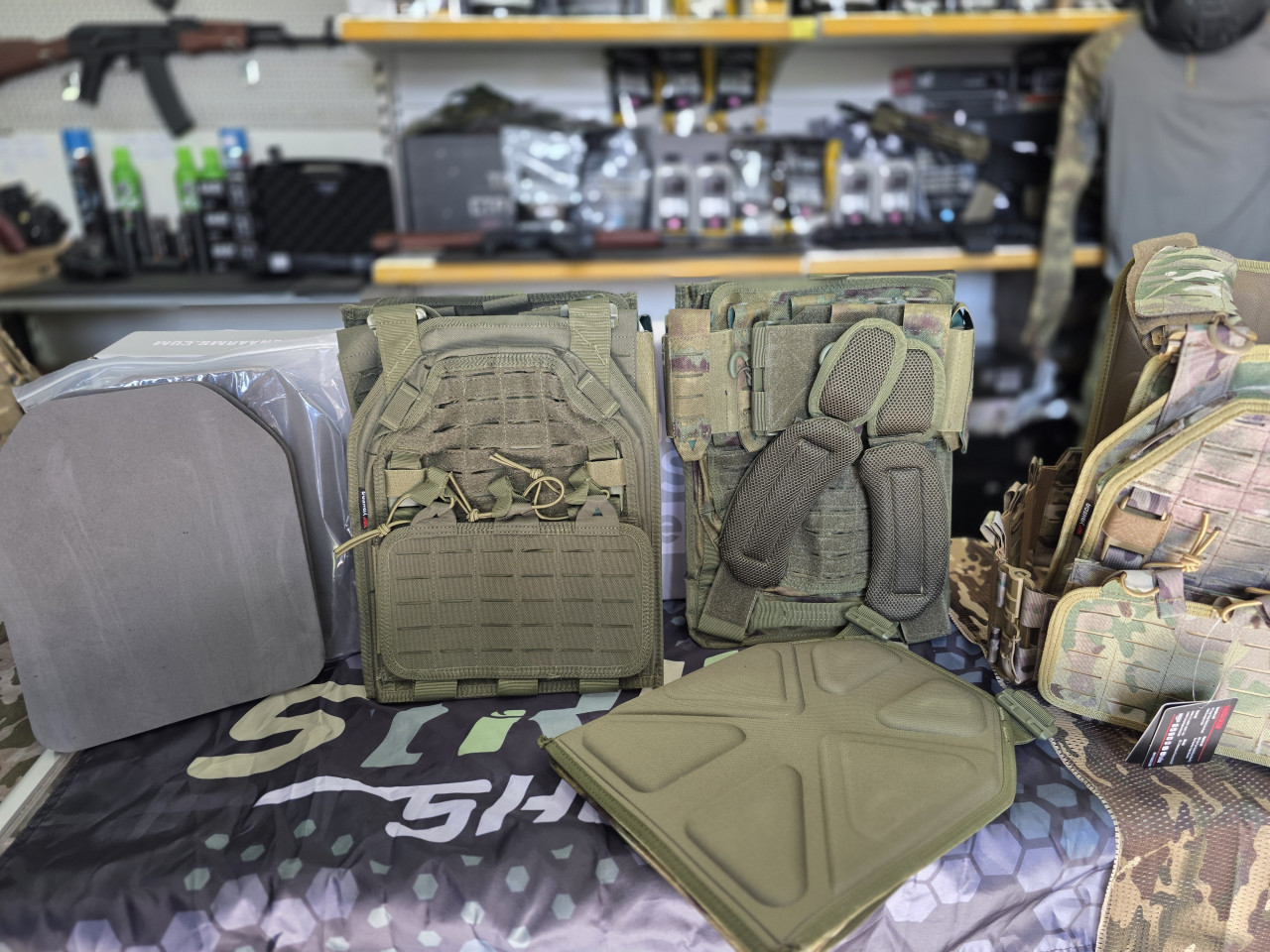 Yakeda Taktički Prsluk   Plate Carrier Airsoft Atacs FG