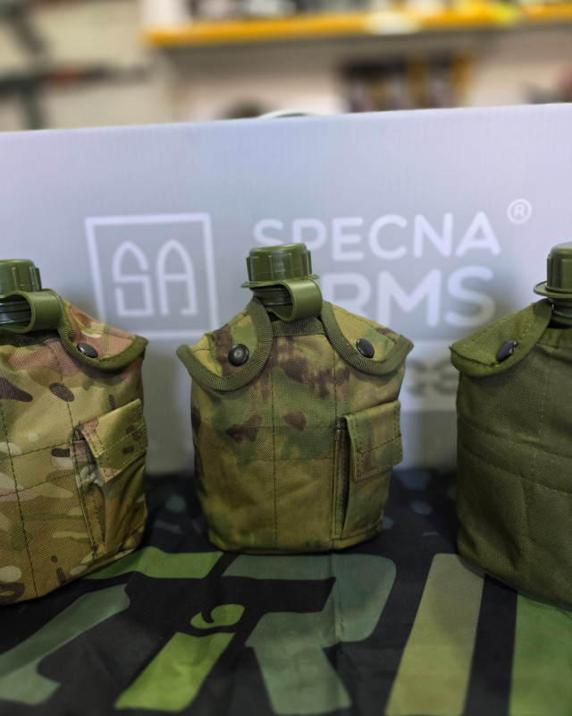 Airsoft Čuturica za vodu + porcija  za jelo  + futrola