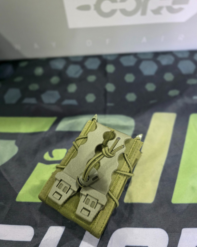 Airsoft Quick Reload  - Mag Pouch 1x Green