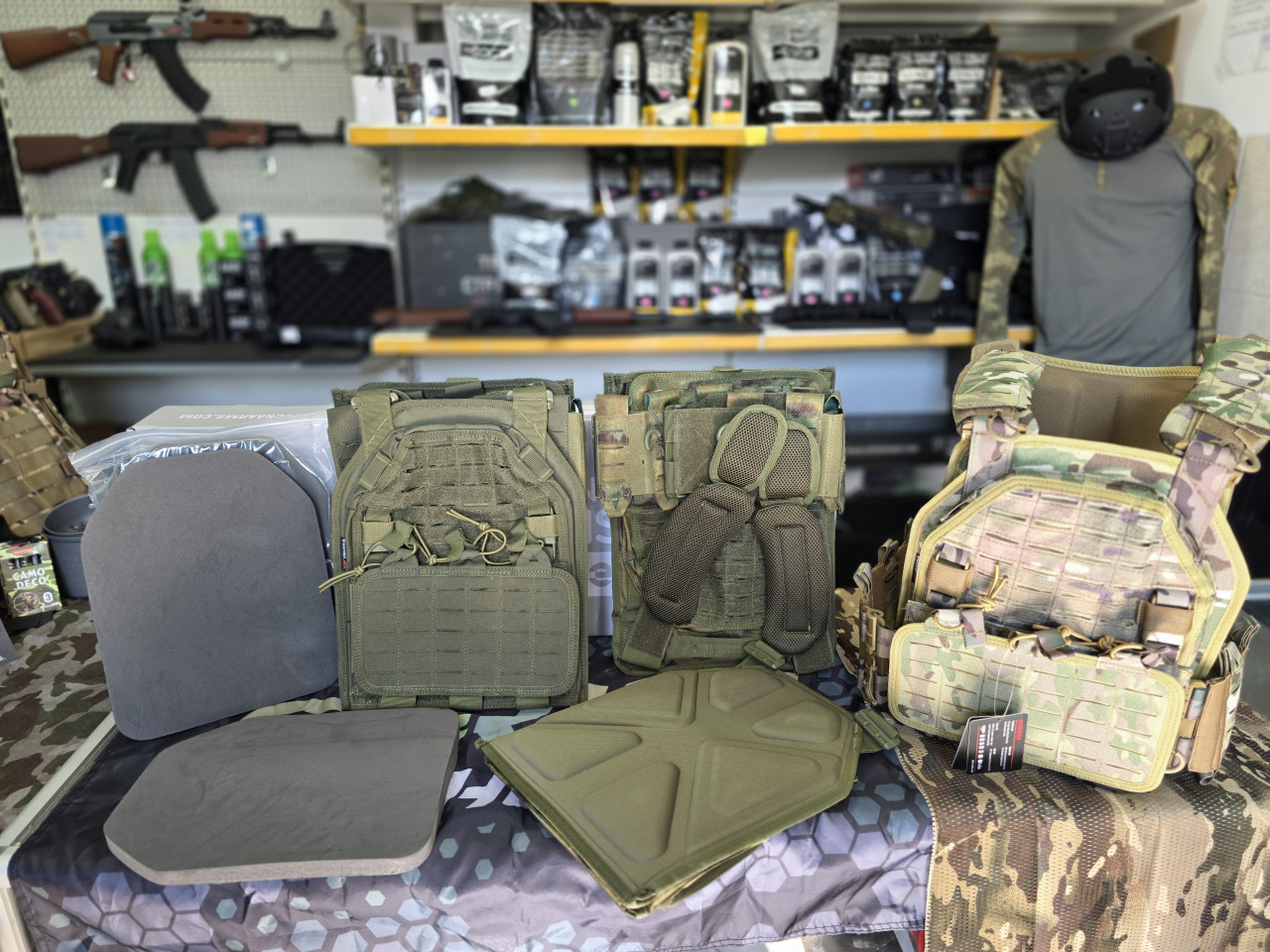 Yakeda Taktički Prsluk   Plate Carrier Airsoft Atacs FG