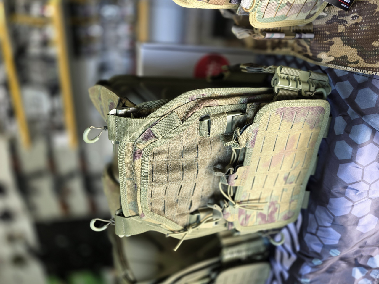 Yakeda Taktički Prsluk   Plate Carrier Airsoft  Green