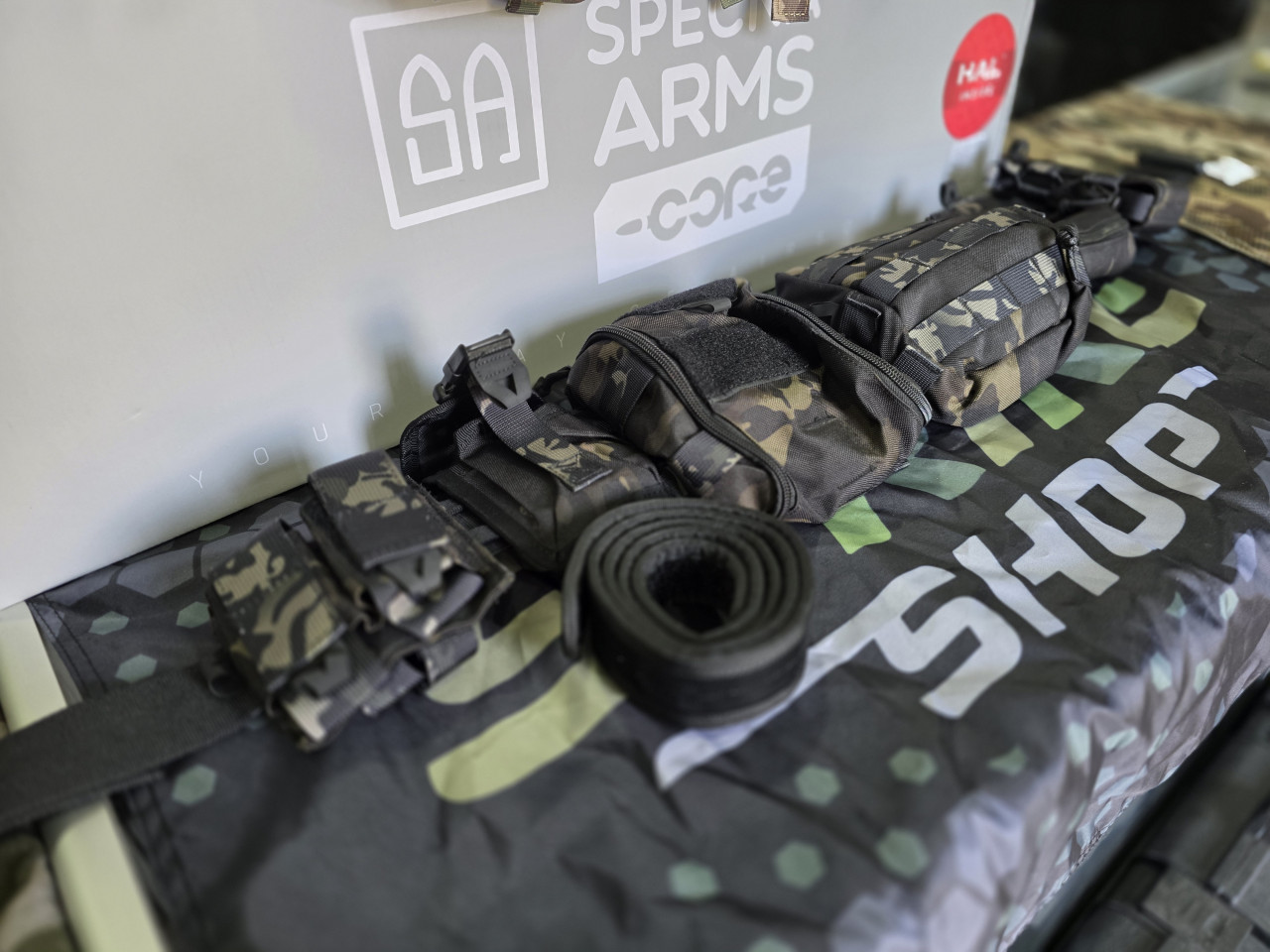 Yakeda Combat Belt   Kaiš sa nastavcima Multicam Black