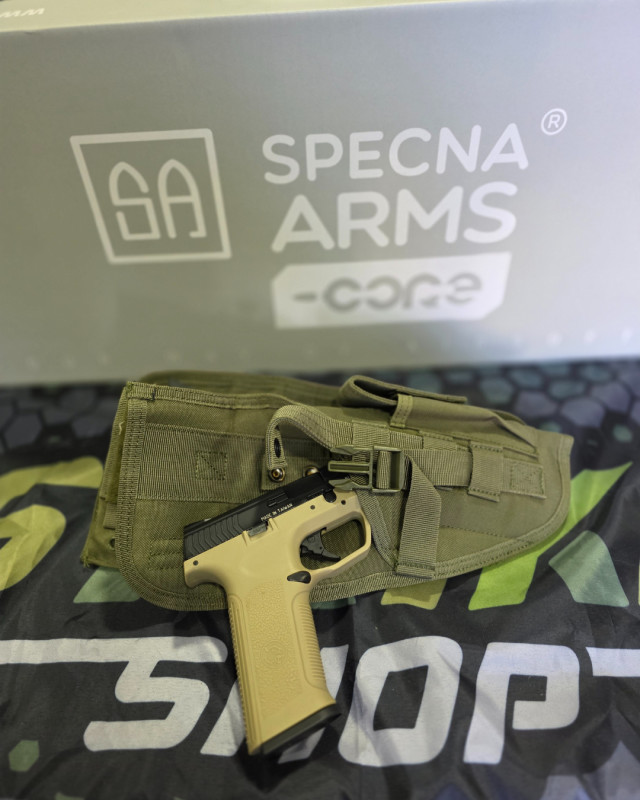 Airsoft Yakeda Univerzalni holster za pistolj - Zelena