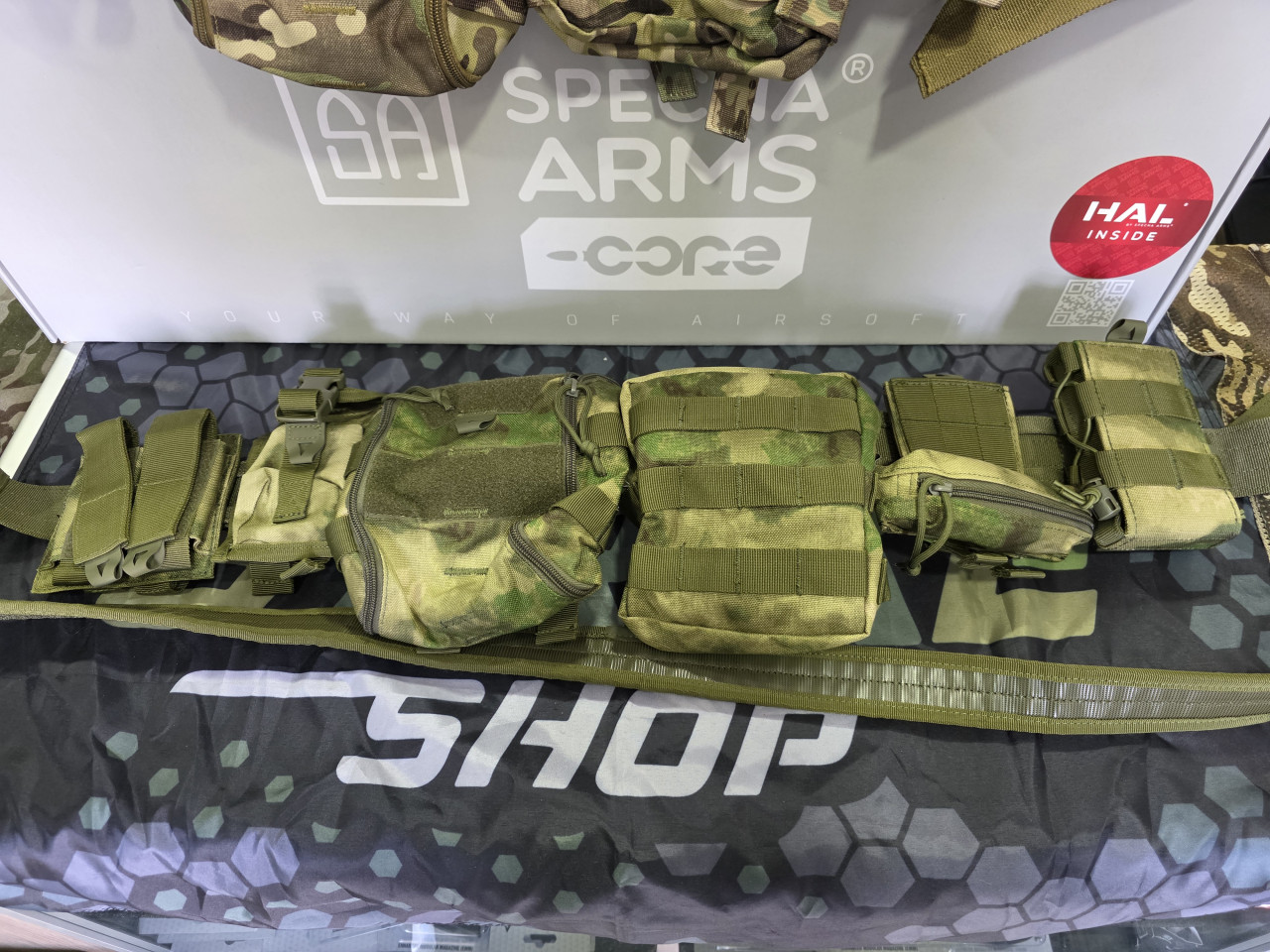 Yakeda Combat Belt   Kaiš sa nastavcima Atacs FG